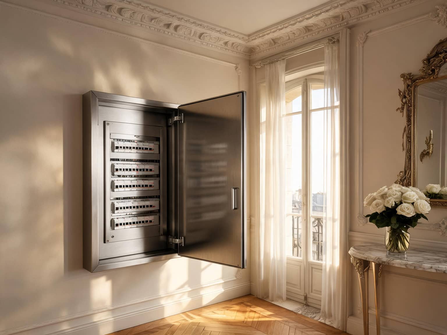 Tableau électrique design